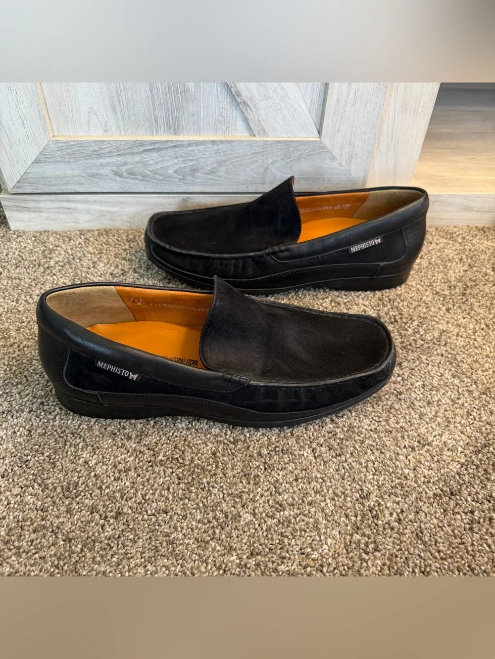Mephisto upper well suede
